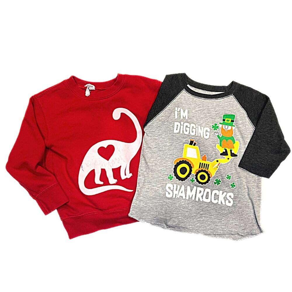 Boys Holiday Tops Bundle Size 4T